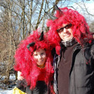 Großer Faschingsumzug in Tschagguns