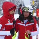 Liensberger im EYOF Slalom Achte