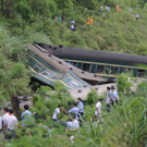 Zugsunglück in China fordert Menschenleben