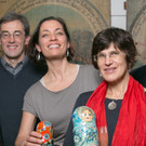 Gastgeberin Irina Abramova mit Kursteilnehmern: Fritz Blaser (Nestlé Suisse), Dr. Gudrun Gfrerer und Hedwig Baumann (Krankenhaus