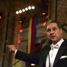 Beim Akademikerball 2015 in der Wiener Hofburg