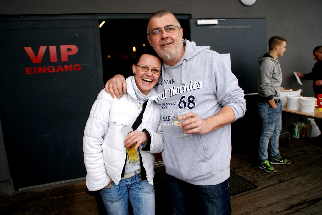 Corinna und Harry auf der After-Party.JPG