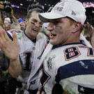 Patriots feiern den Sieg