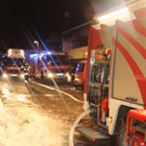 Feuerwehr rettet Frau aus Wohnhaus in Bregenz