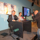 Heinz und Margit Fischer beim Lesemarathon im Wien Museum Karlsplatz