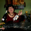 Rosmarie mimte die Barmaid.JPG