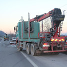 Auffahrunfall A14 in Koblach