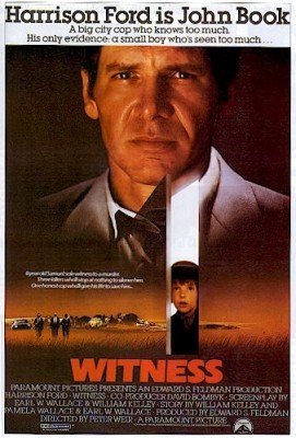 Sexy: der schmachtende Blick von Harrison Ford und Kelly McGillis in "Witness" 