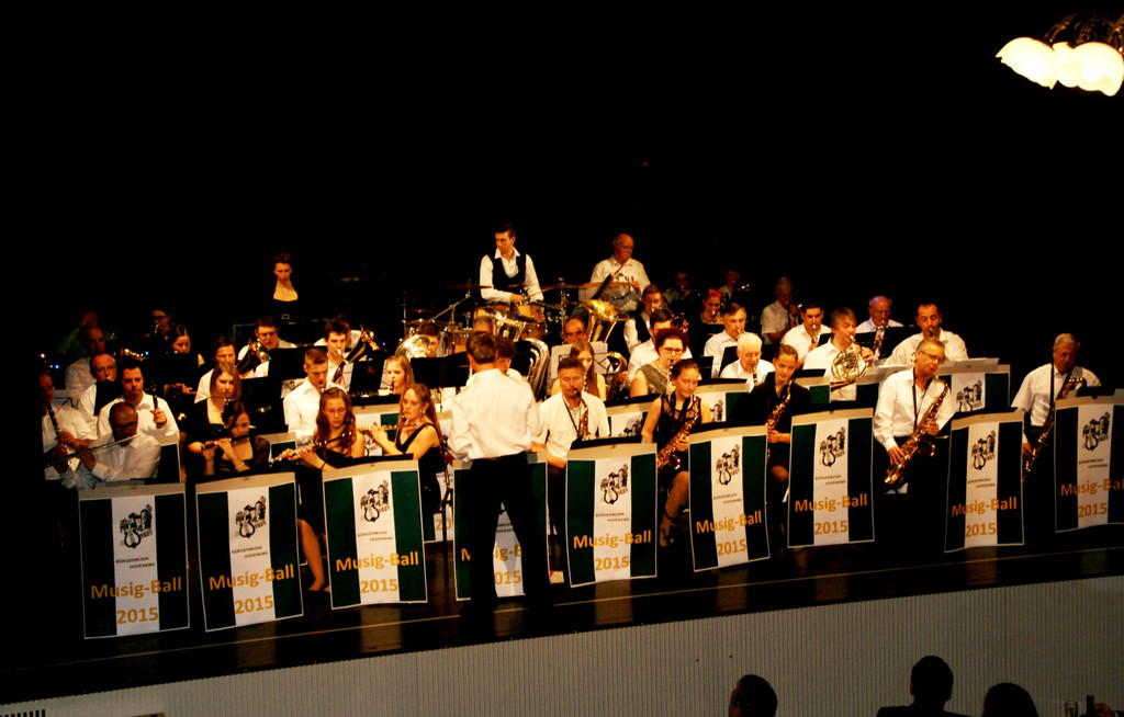 Die MusikantInnen spielten auf zum Musigball.JPG