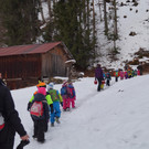 Spuren im Schnee