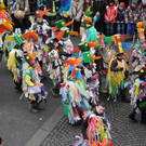 Bregenzer Schüler(innen) beim Faschingsumzug