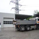 In Hörbranz wurde ein Lkw von einem Firmengelände gestohlen