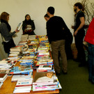 Bücherflohmarkt in der Bibliothek