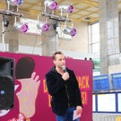 Eskimo Plattfuss Barfuss Flashmob zu Gunsten der CliniClowns