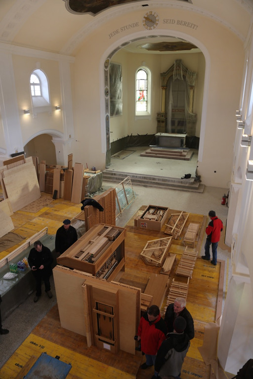 KOE-Kirche Gisingen Start Orgelaufbau 5.jpg