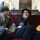 Der Nino aus Wien und Ernst Molden beim Interview zu "Unser Österreich"