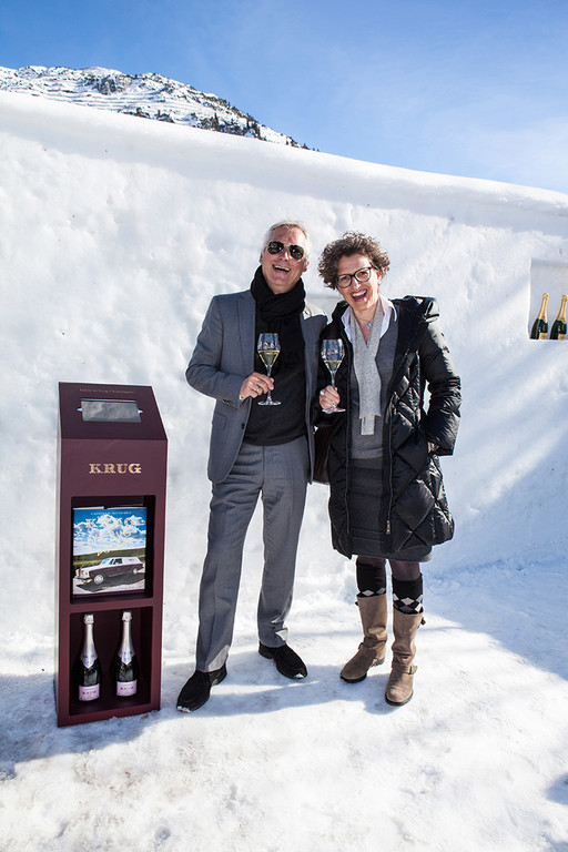 KRUG Pop-Up Restaurant Eröffnung in Lech
