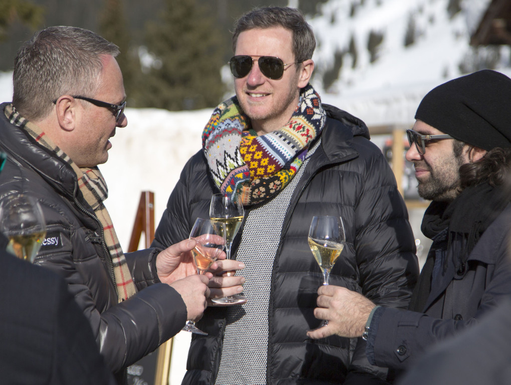 KRUG Pop-Up Restaurant Eröffnung in Lech