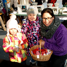 Österliche Frühlingsboten beim Frauen-Kreativ Markt
