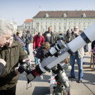 Sonnenfinsternis in Wien: Public Viewing mit Heinz Fischer