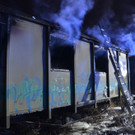 Brand am Frachtenbahnhof