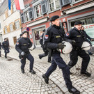 Bilder von der Pegida-Demo