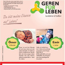 Große Typisierungsaktion am 24. und 25. April im Messepark