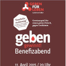 Große Benefiznacht in Mellau am 11.4.