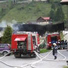 Bilder der Löscharbeiten