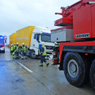 Drei Verletzte bei Verkehrsunfall auf A2