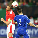 Freundschaftsspiel Österreich - Bosnien in Wien am 23. März 2015