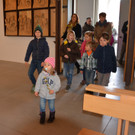 Ratschen am Karfreitag im Kirchdorf