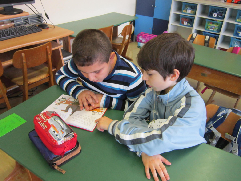 Lesestart-Projekt 2c und 3b mit Lesetrainer.JPG