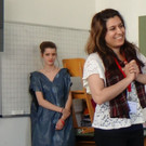 Bilder von den Proben für die Show