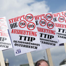 Demo gegen TTIP in Wien