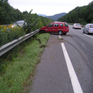 Schleuderunfall auf der A14 fordert Leichtverletzten