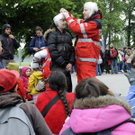 Erste-Hilfe-Aufmarsch der Wiener Schüler