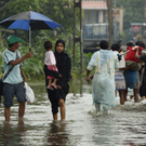 Überschwemmungen in Sri Lanka