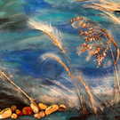 Abstraktes mit Acryl