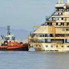 Costa Concordia beendete letzte Fahrt vor Verschrottung