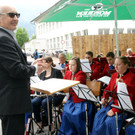 Josef Eberle dirigierte seinen Musikverein.JPG