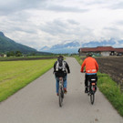 Mit dem Rad nach Liechtenstein pendeln