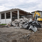 Abbrucharbeiten Halle 1