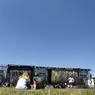 Erste Bilder vom Rock in Vienna 2015 auf der Wiener Donauinsel: Besucher