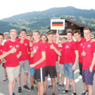 Einzug der Mannschaften der Alpine Trophy
