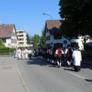 Fronleichnamsprozession in Frastanz