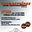 Vespacruiser Sommerausfahrt