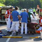 Verkehrsunfall in Göfis: Motorrad gegen Pkw