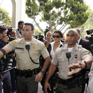 Lindsay Lohan in Beverly Hills vor Gericht