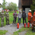 Bilder der Übung in Thalgau